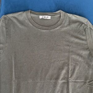 CDLP Men's Short Sleeve Olive Tee